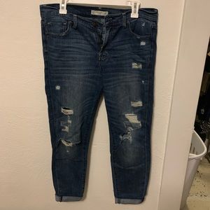 Abercrombie destroyed Boyfriend Jean